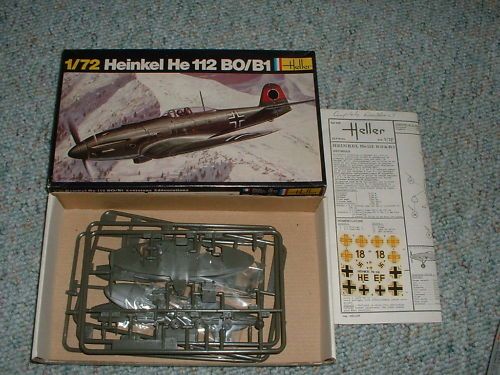 Heller 1/72 HO Heinkel He 112 B0/B1  