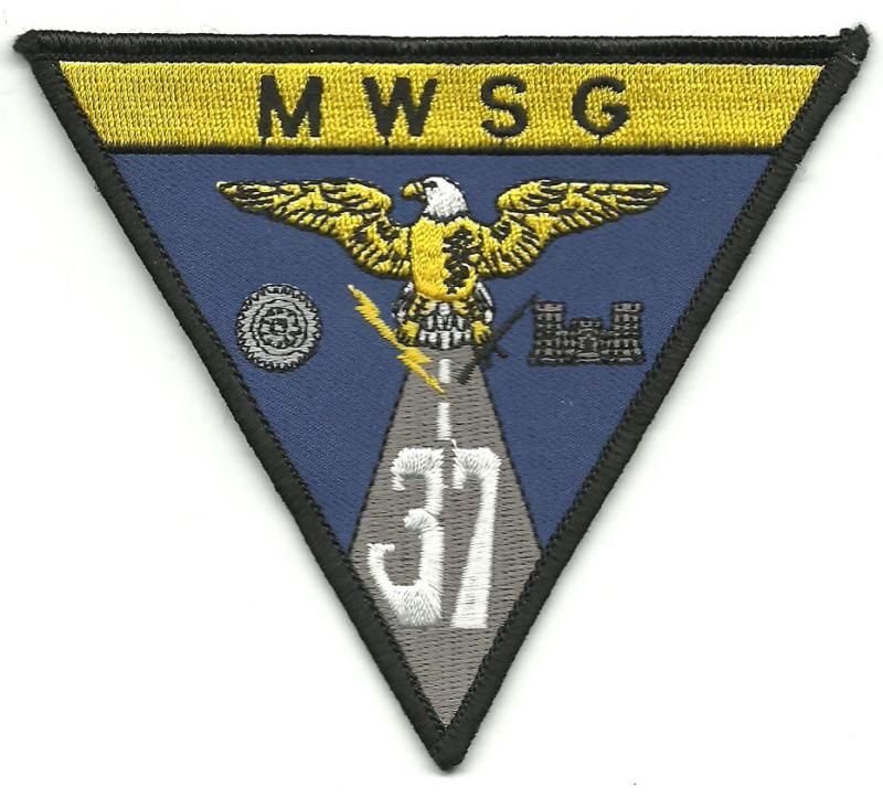 USMC MWSG 37, Marine Wing Support Group 37 Patch  