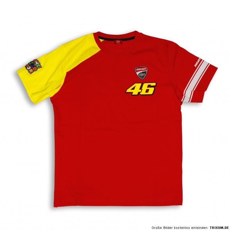 DUCATI Corse Moto GP T Shirt VALENTINO ROSSI D46 Start  