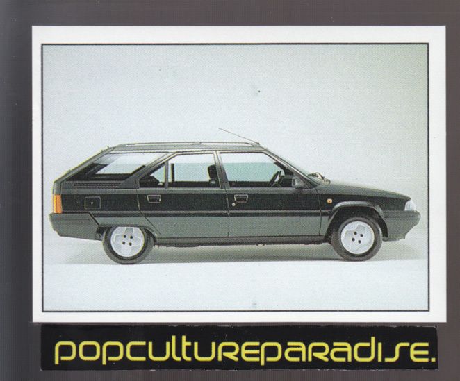 1992 CITROEN BX 19 BREAK TZI Car Picture STICKER DECAL  