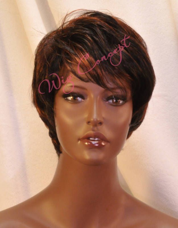 Graffiti Short Wavy Layered Realistic Wig Joleen  