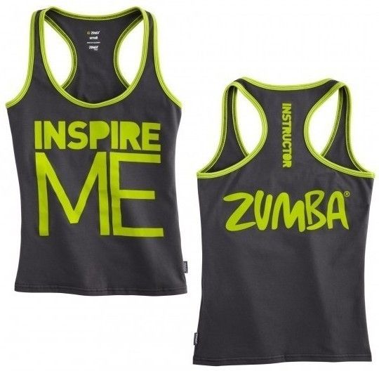 Zumba Inspired Instructor Racerback NWT Ships Fast Dance Zumbawear 