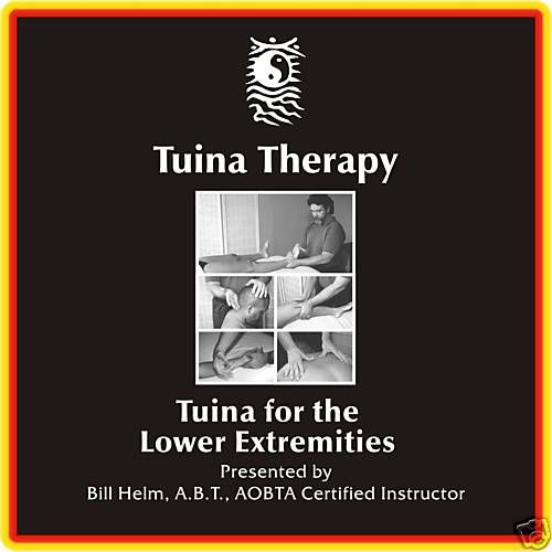 Tuina Massage Therapy Video On DVD Lower Extremities  