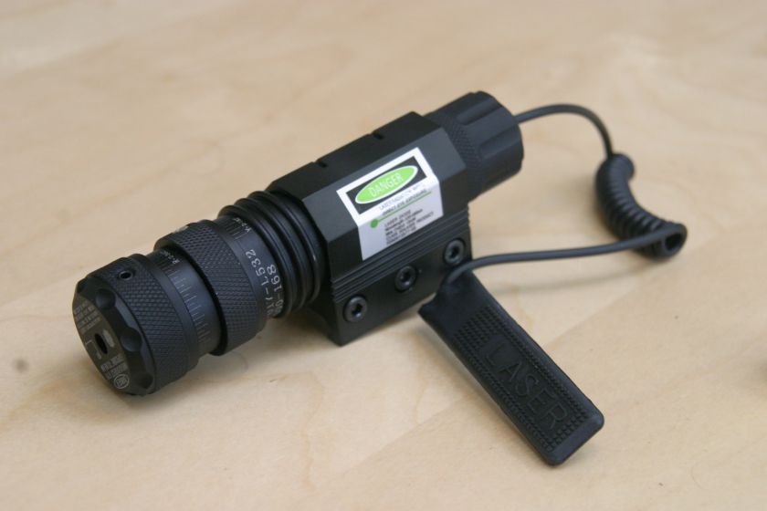 532nm Tactical green dot laser w/ mount & PP UK 00138  