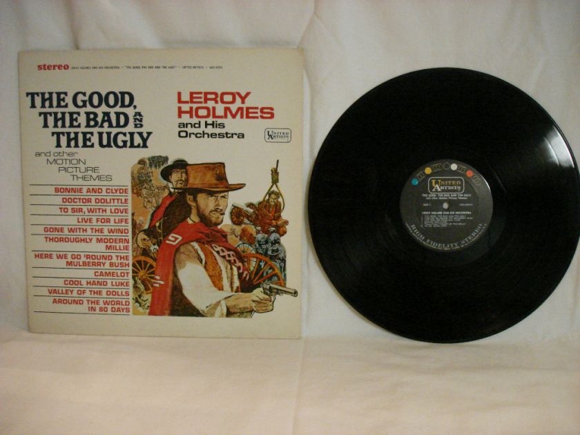 THE GOOD THE BAD AND THE UGLY 33RPM UNITED ARTISTS  