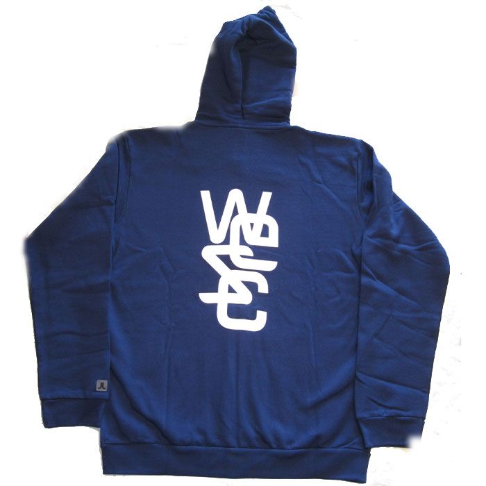 Wesc Hooded sweatshirt Overlay Zip Hoodie  