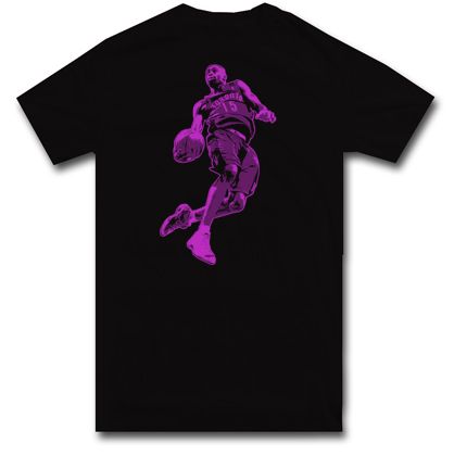 VINCE CARTER DUNKS t shirt bordeaux retro S M L XL 2XL  