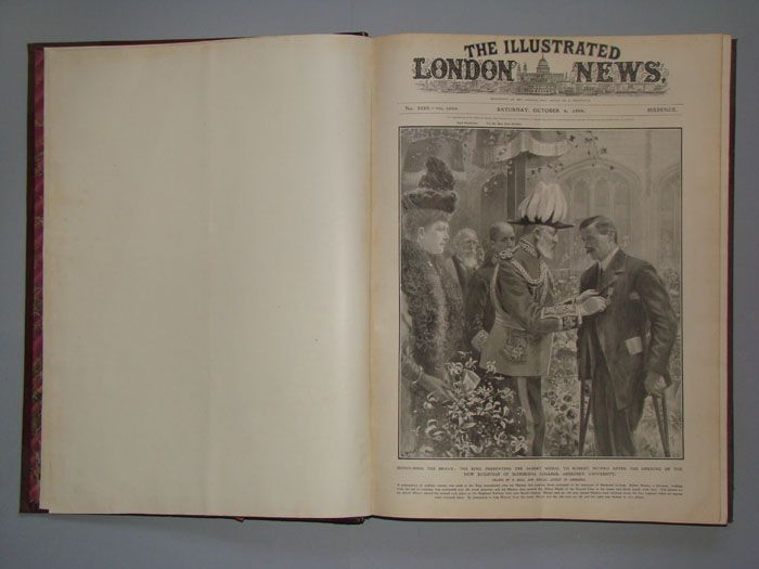 Antique Journal The illustrated London news 1906 T4  