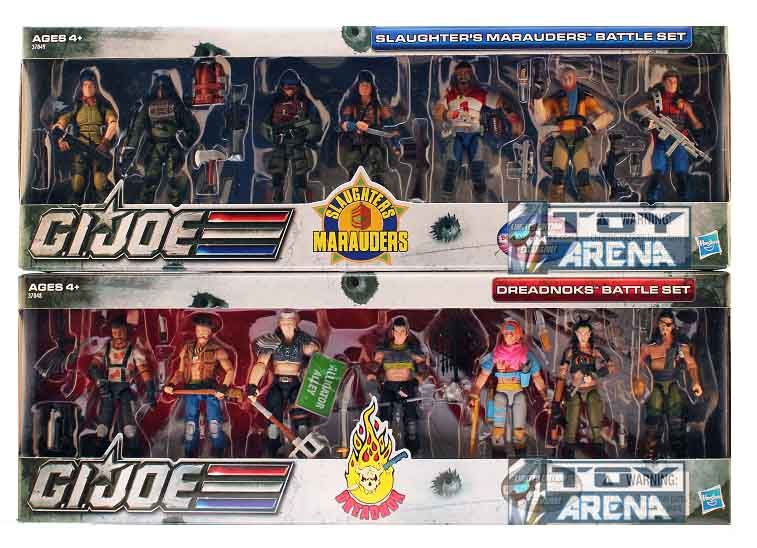 GI Joe Slaughters Marauders Dreadnoks 7 Pack BBTS Exclusive Set 