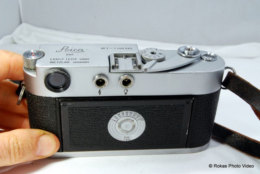   M3 rangefinder camera body only SN 11090 589 single stroke  