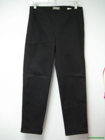 VANILIA Ankle Pants 4/38 Black NWOT $228 LUCY  