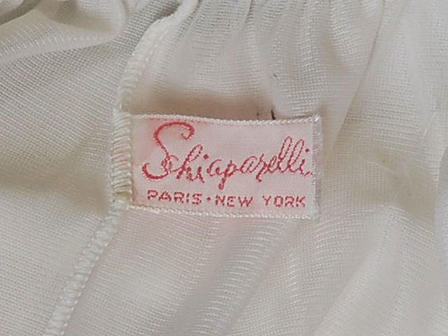 Vintage Schiaparelli Half Slip Chiffon Ruffles 1950’S  