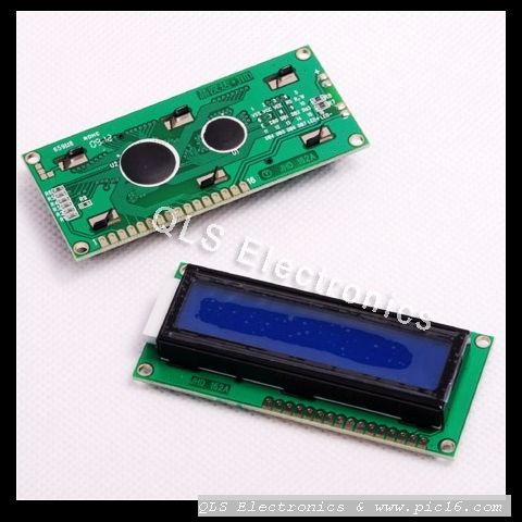 50pcs 16x2 Characters LCD Module Blue Backlight HD44780  