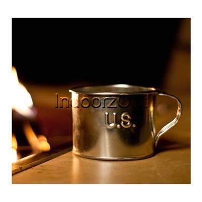 Toast to American history with this authentic tin cup made by a 