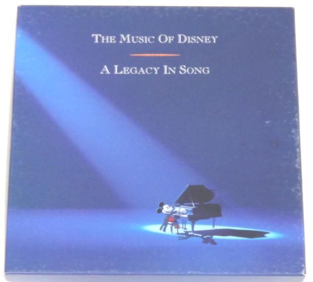 1992 MUSIC OF DISNEY LEGACY IN SONG ~3CD BOX SET  