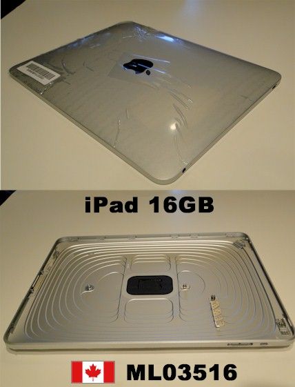 NEW Apple iPad 16GB Back Rear Cover Housing Replacement  