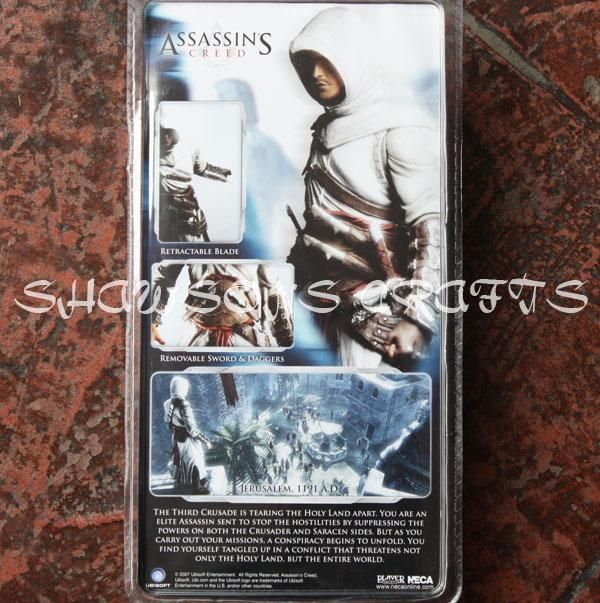 NECA 7 ACTION FIGURE ALTAIR ASSASSINS CREED 634482608302  