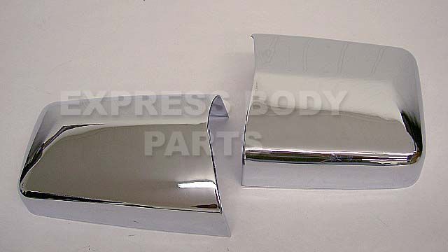 1986 1995 mercedes benz w124 chrome mirror covers pair 200e 230e 260e 