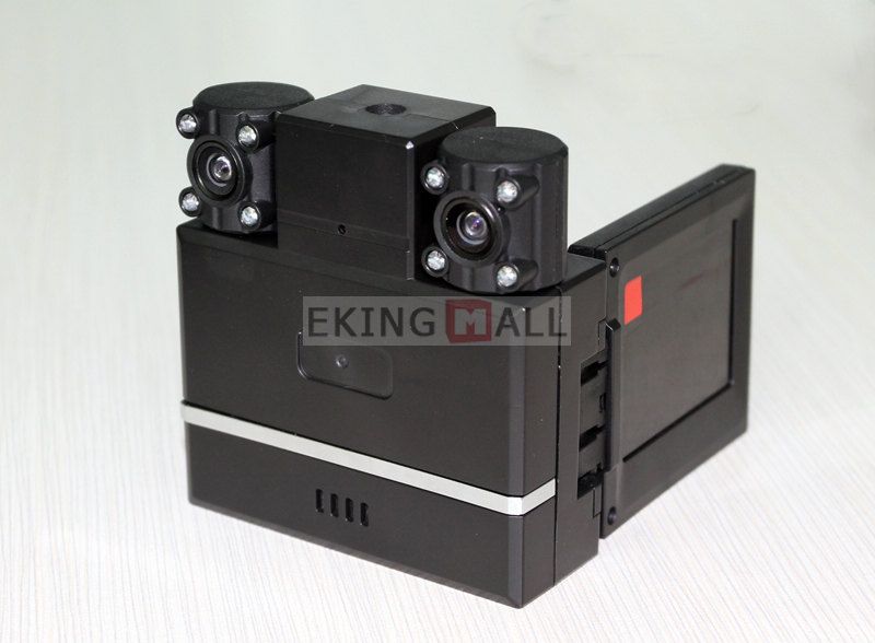   Full HD Car DVR Double Camera Night Vision Recorder Accident Camcorder