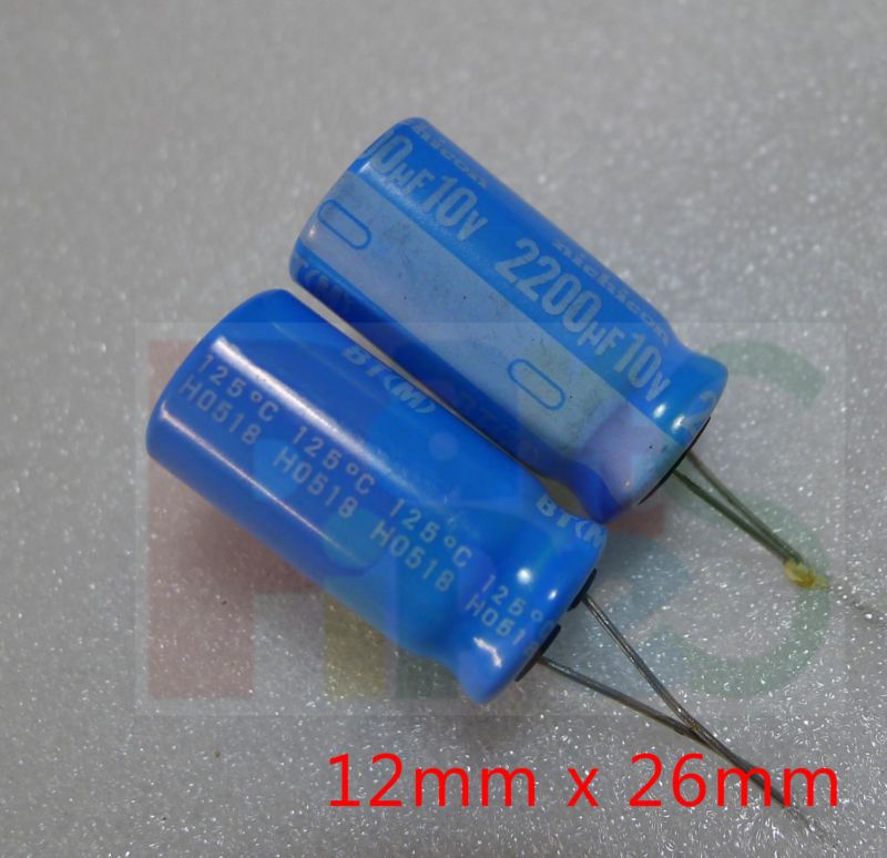 2pcs NICHICON 10V 2200UF L.ESR Motherboard Capacitor m  