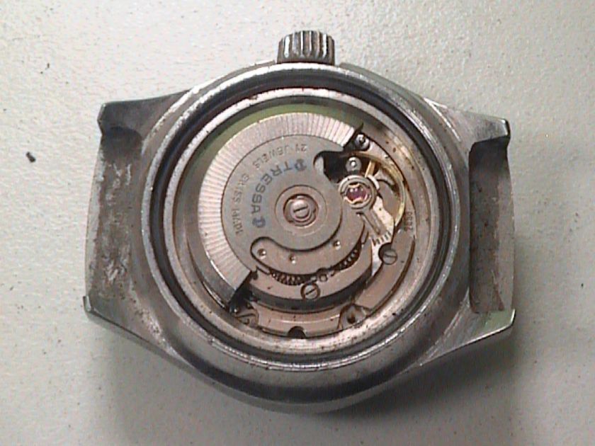 VINTAGE MOVEMENT WRISTWATCH FOR REPAIR ETA 2658 TRESSA  