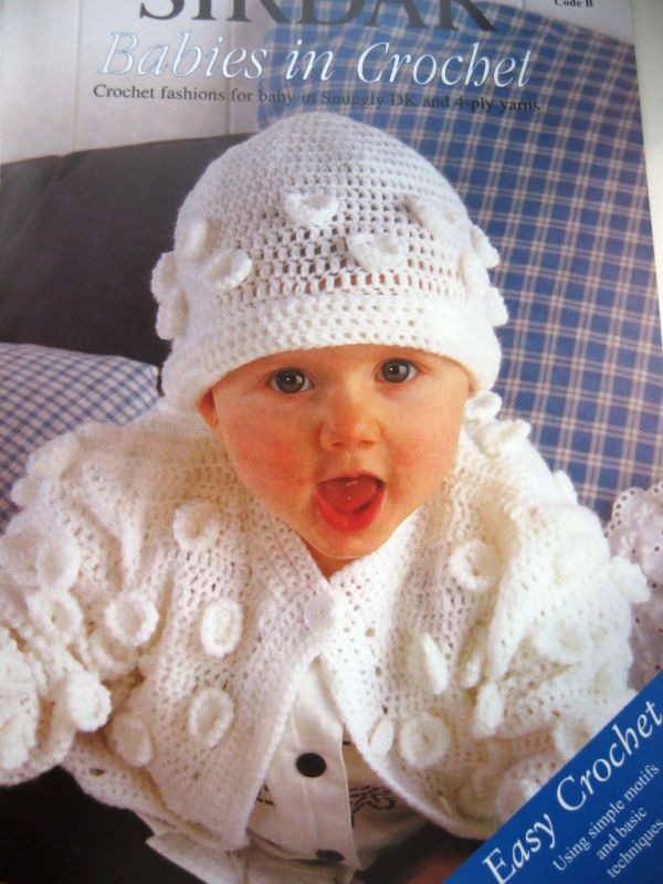 Sirdar Knitting Book Babies in Crochet #269  