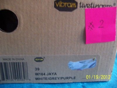   Vibram 5 Fingers FiveFingers Jaya W164 , Shoes size 39 ,lot #2J  