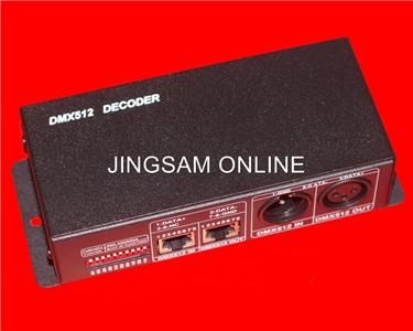 DMX512 common Controller Signal Decoder 3 Channel 12~24V