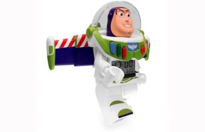 New BUZZ LIGHTYEAR Toy Story 3 ALARM CLOCK LEGO FIGURE
