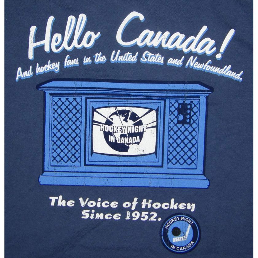 NHL CBC Hockey Night In Canada Mens T Shirt LS & SS  