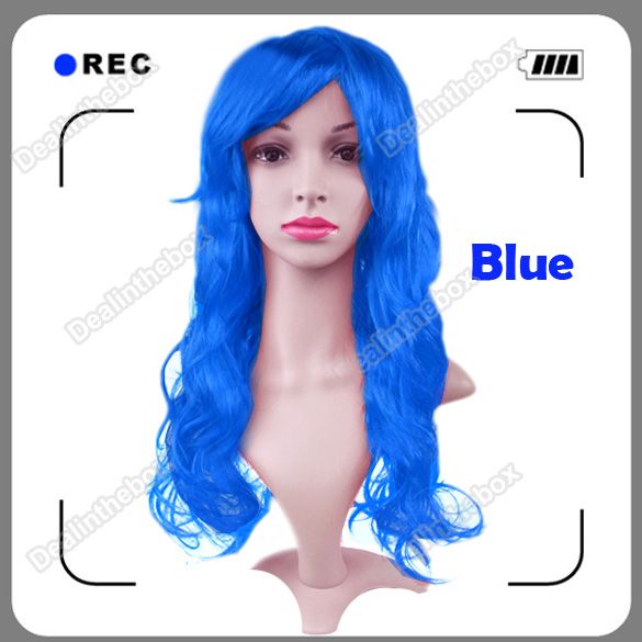 Wonderful Long Wavy Curly Cosplay Party Fancy Dress Fake Hair Wig 