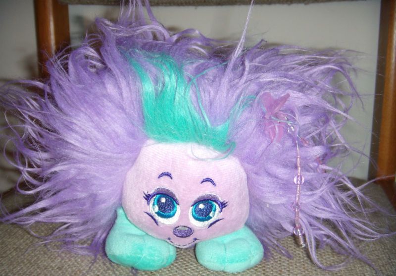 Shnooks Woogie Purple & Turquoise Stuffed Animal Plush  