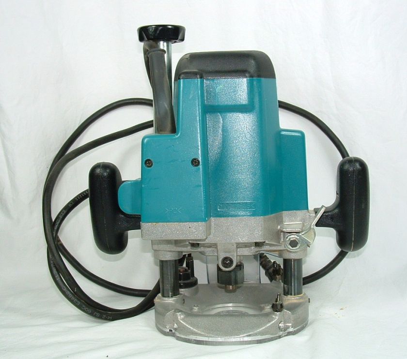 Makita 3612 3 1/4 hp Heavy Duty Plunge Wood Router Used Routers  