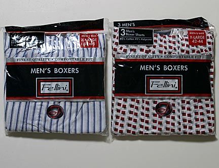 Mens Cotton Polyester Boxers Underwear Shorts L  