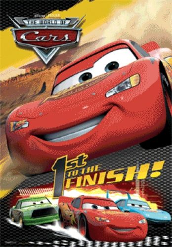 CARS   LENTICULAR 3D MOTION MOVIE POSTER (LIGHTNING)  