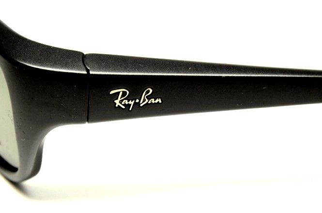 RAYBAN RAY BAN RB 4138 601S SUNGLASSES BLACK MATTE FRAME AUTHENTIC 601 