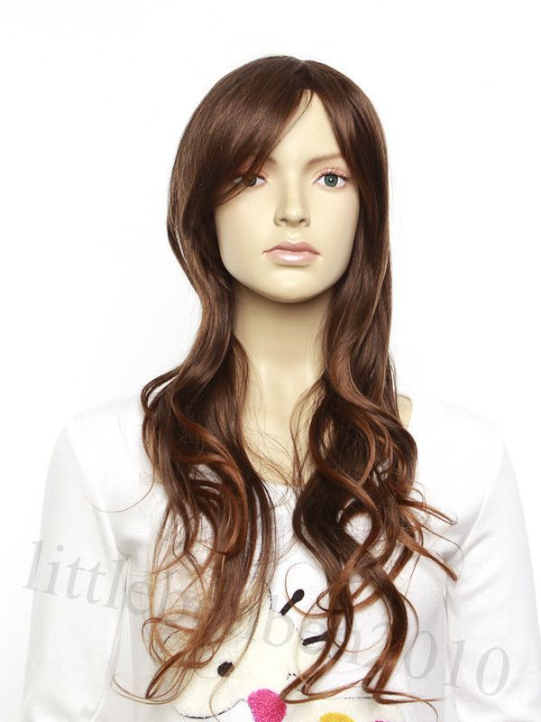 2011 NEW Korean Fashion Lady Cute Long Full Fluffy Wig Hair FP713 