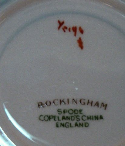 Spode ROCKINGHAM Cups/Saucers  