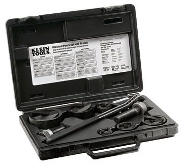 Image of Klein 53732 Knockout Punch Set with Wrench