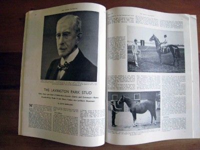 British Racehorse 1957 Set Tesio Aga Khan Bold Ruler  