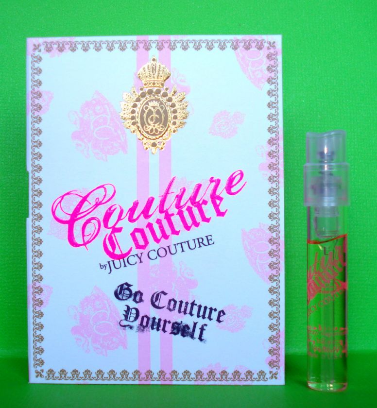   COUTURE ♥ JUICY COUTURE ♥ EDT Spray Vial Sample 1.5 ml ♥  