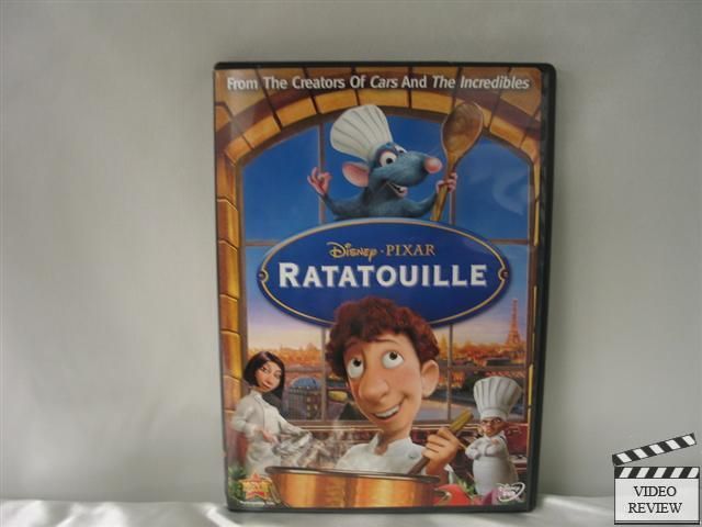 Ratatouille (DVD, 2007, Widescreen) Disney Pixar 786936727173  