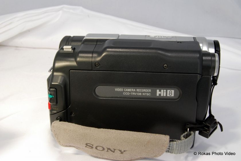 Used Sony CCD TRV138 Hi8 Camcorder (SN 576298) 27242666597  