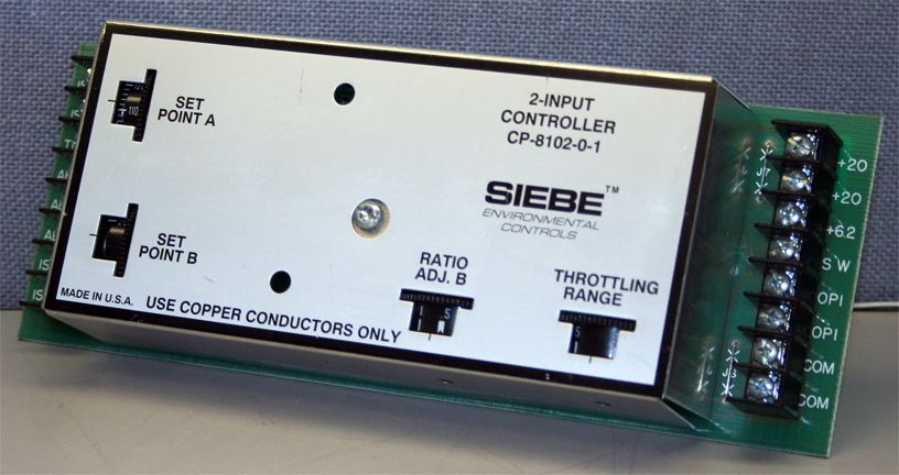 Siebe Environmental 2 Input Controller CP 8102 0 1  