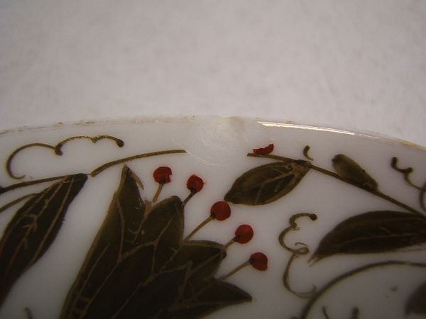 Vintage Austrian China Plate Beehive mark 8 1/2  