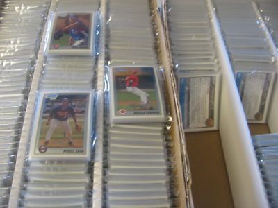 10) 2010 BOWMAN CHROME BCP203 MAX KEPLER ROOKIE LOT  