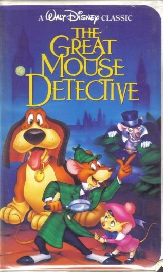 VHS DISNEYS THE GREAT MOUSE DETECTIVEANIMATED#  