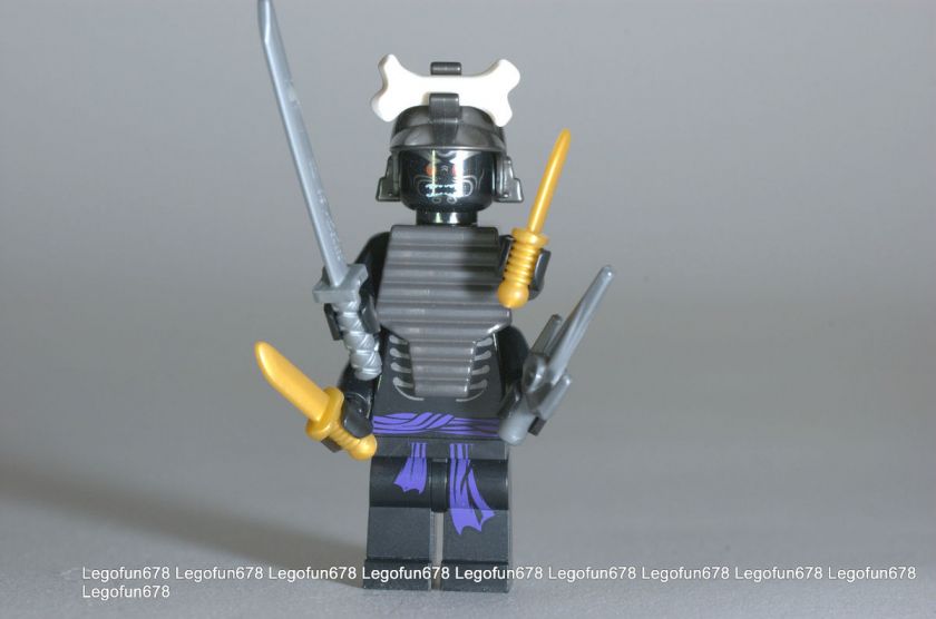   Lord Garmadon 4 arms minifigure from Set 9446 Destinys Bounty  