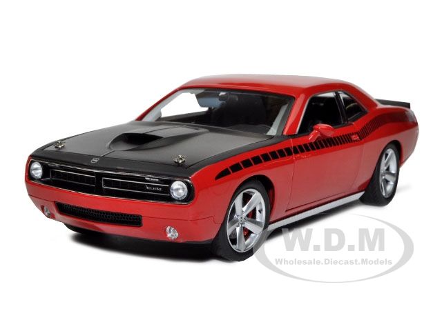 PLYMOUTH CUDA CONCEPT RALLYE RED 6.1 HEMI 118  