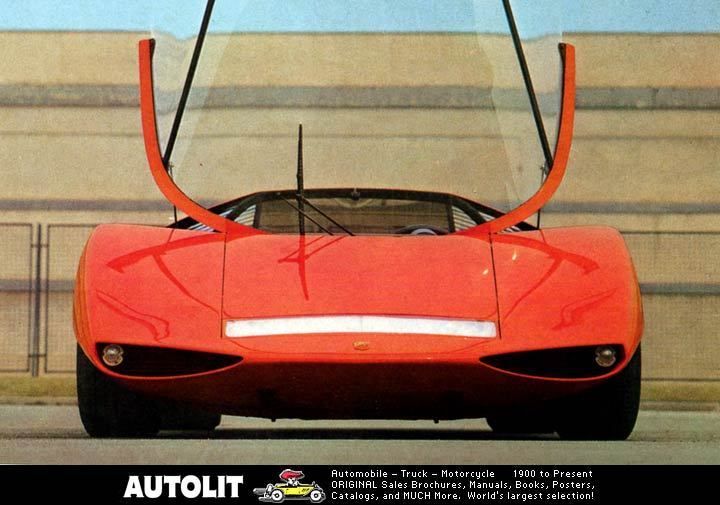 1971 Fiat Abarth 2000 Coupe Pininfarina Concept Photo  